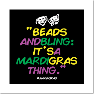 Funny Mardi Gras Posters and Art